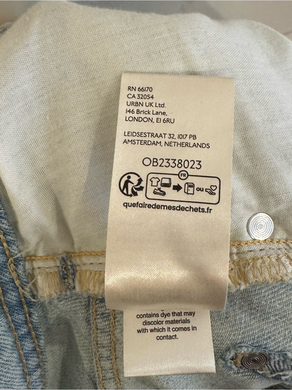 Pilcro Anthropologie Georgia High Rise Barrel Jeans 27 - Picture 9 of 9